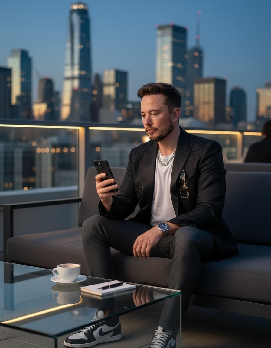Cinematic Portrait Of A Strikingly Handsome Young Man